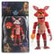 Five Security Breach Action Figure Five Nights Game Figures 5.5 inch Figure Statue Luminous Foxy Sister Location Horror Doll with Lightening