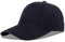 LANGZHEN Unisex Vintage gewaschen Distressed Baumwolle Einstellbare Solid Dad Hut, Gewaschene Klassische Baseball Cap für Männer Frauen (Schwarz)