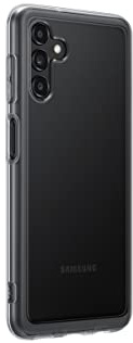 SAMSUNG Soft Clear Cover custodia morbida per Galaxy A13 5G, Nero trasparente