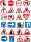 24 x PRECUT Road Signs Edible Wafer Cupcake Toppers Cake Decoration
