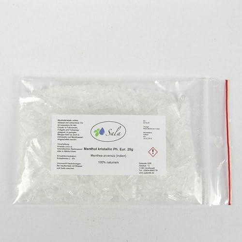 Sala Menthol kristallin Mentholkristalle Ph. Eur. (25 g Beutel)