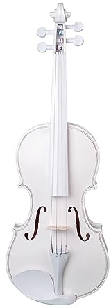 Anfänger Geige Weiße Student Violine 4/4 Voller Größe Violine Geige SET Für Anfänger Violine Handwerk Violino Musikinstrumente