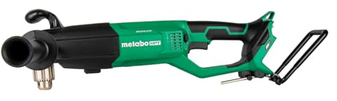 Metabo HPT Kit de perceuse à angle droit sans fil 36 V MultiVolt™ | Outil uniquement – Pas de batterie | Contrôle de la force réactive | Garantie à vie | D36DYAQ4