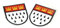 Bügelbilder Applikation verschiedene Motive Köln Karneval Fasching (Wappen 2erSet 4x4,5cm)