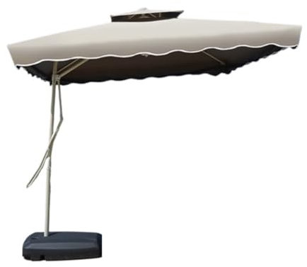Parasol Balcon Exterieur Parasol de Jardin Parasol De Patio En Acier De 7,2 Pieds, Avec Base D'injection D'eau, Parapluie D'extérieur, Parasol De Marché Parasol de Marché Parasol Plage ( Color : D , S