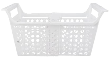 NOENNULL Panier de congélation profond extensible en polypropylène avec poignée - Accessoire de congélateur pour cuisine - Taille L : 33 x 28,5 x 27 cm, NOENNULL4yopvtcxg6-12