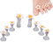 Zehentrenner, Silikon-blumen-zehenabstandshalter, Zehenspreizer Für Nagellack, Nagelkunst-pediküre-werkzeuge, Silikon-abstandshalter, Trennwände Für Nagellack, Nagelkunst, Diy-pediküre-werkzeug