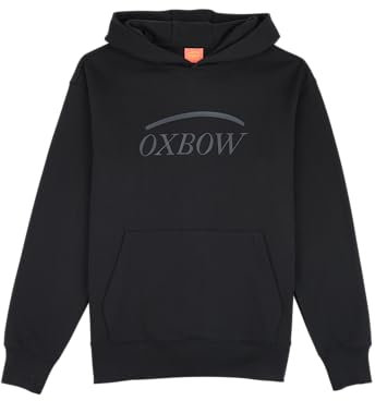 OXBOW Corporate Fleece Hood Lifestyle Winter 2024 Sivega, Schwarz , XL