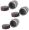 CRILSTYLEO 3pcs Japanese Wake up Sealed Tea Container Sugar Tin Canister Containers for Food Travel Containers Key Covers Terrarium Tea Can Kitchen Storage Supplies Ceramics