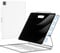 iPad Pro Case 12.9, Compatible with Magic Keyboard & Smart Keyboard Folio (Keyboard Not Included), Magnetic Slim Cover with Pencil Holder for 2018-2022 iPad Pro 12.9 3rd-6th Gen - White