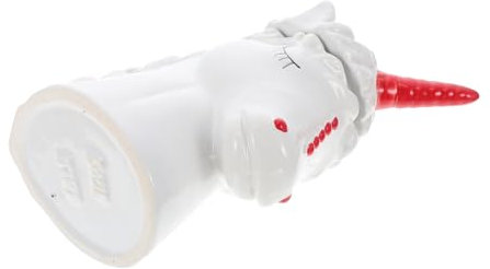 ABOOFAN Unicorn Cocktail Glass Decorative Cup Chic Water Cup Lovely Ceramic for Home Unicorn Shaped for Women Decorative Mug for Adults Craft for Wine and Cocktails