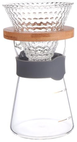 MAGICLULU Multifunktionales Kaffeekannen- Und Teetassen-set Aus Glas 2-teilig Für Einfache Reinigung