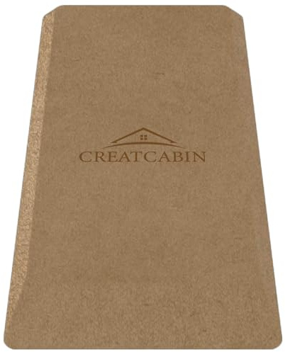 CREATCABIN Moldes Rectangulares para Cerámica Moldes para Formar Placas de Cerámica Herramientas de Cerámica de Madera Moldes para Bandejas Herramientas de Cerámica de Prensa Tabla de Secado 20x10cm