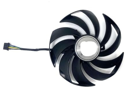 Parte di raffreddamento del computer Ventola di raffreddamento originale 95MM 4PIN PLD10010B12HH Radeon RX 6700 XT Gaming for ventole for schede video RX 6700 XT Gaming X 12G(A FAN)