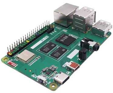 Whoasyst Entwicklungsplatine ARM A55 Einzelplatine für Walnuss 1B Computer und Multimedia-Projekte, Aluminium-Kühlkörper-Entwicklungskit