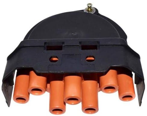 Zündspule Passend für BMW E23 E24 E28 E30 E31 E32 E34 2.5L 5.0L 5.4L 5.6L 1982–2001. Autoverteilerkappe/Rotor Zündung Heizungssystem(Distributor Cap x1)