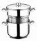 Nudeltopf Topf Spaghetti Pastatopf Edelstahl 22 cm mit Sieb Induction, induktionsgeeignet, Edelstahl