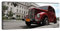 wandmotiv24 Leinwandbild Panorama Nr. 420 Old Car Kuba 100x40cm, Bild auf Leinwand, Cuba, Oldtimer, Amerika