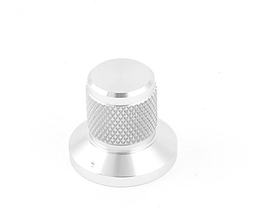 sourcing map 25mm CNC Aluminium Lautstärkeregler Potentiometer Knopf Kappe 6mm Loch DE de