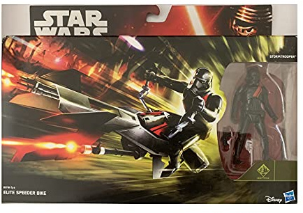 Hasbro Star Wars Elite Speeder Bike With Stormtrooper in Black Armour