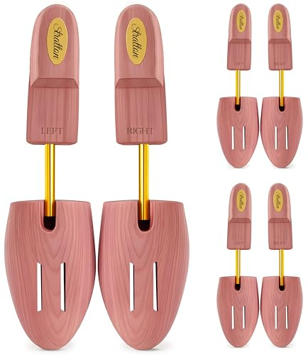 Stratton Cedar Shoe Tree - Shoe Trees for Men & Women, Sneakers, Widener & Shaper | GROWN IN USA (Large (Fits Shoe Sizes 10.5-11.5), 3 PACK)
