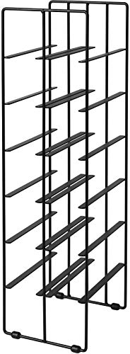 Blomus Weinflaschenregal-65776 Weinflaschenregal, Stahl, Black, 66 x 19 x 21 cm