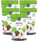 BORCHERS Schugga green, Kristalline Streusüße 5x 300g, Stevia-Erythrit Mischung, 1:1 wie Zucker, kalorienfrei & zuckerfrei, Zuckerersatz, Süßungsmittel, Zuckeralternative