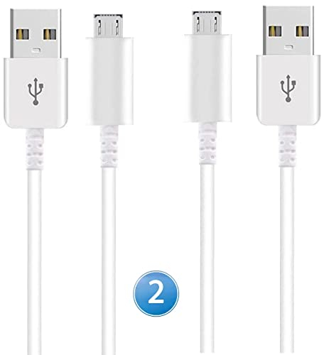 ino 2 Stück 100 cm Micro-USB Kabel Datenkabel Ladekabel kompatibel mit Huawei Y6 Y6 2017 Y6 2018 Y6 2019 Y6 pro 2017 Y6 Prime Y6 Pro Dual Y7 Y7 2017 Y7 2018 Y7 Prime Y7 Prime Handykabel
