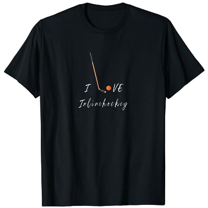 I love Inlinehockey - Ich liebe Inline Hockey T-Shirt