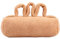 Garosa Finger Trennkissen Finger Trennkissen Anti-Dekubitus Elder Bedridden Separation Rehabilitation Schlaganfall Hemiplegischer Patient Handpflege(Braun)