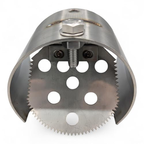 Prévention des rats et des souris pour canalisations, clapet anti-rat en acier inoxydable, clapet anti-retour, bloqueur de rats pour égout, convient aux canalisations (95-110 mm, 10,2 cm)