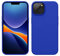 kwmobile Handyhülle für iPhone 14 Hülle, für iPhone 14 Case - Hülle Silikon - kabelloses Laden - Baltik Blau