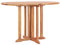 BULANED Schmetterling Gartentisch, Klapptisch Garten, Balkontisch, Garten Tisch, Balkonmöbel, Tisch Klappbar, Klappbar 120x70x75cm Teak Massivholz