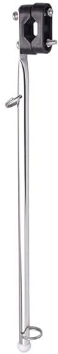 Wooauto Flaggenmast Aus Edelstahl,Yacht Schienenhalterung Fahnenmasthalter Schienen Montage Fahnenmastbasis Boots Flaggen Halter Für Marinesoldaten, Ponton, Boot, Wohnmobil, Yacht, Bootszubehör