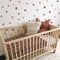 Neukids 84pcs Polka Dot Wandsticker, Boho Wandtattoo Mädchenzimmer, Kinderzimmer Babyzimmer Wandtattoo, Schlafzimmer Wohnzimmer flur Spielzimmer Wanddeko Selbstklebend