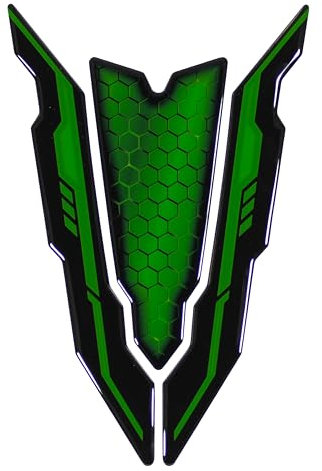 Tankpad Adesivo protettivo vernice moto compatibile per Kawasaki Z900 verde X502943
