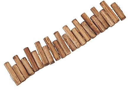 CAXUSD 1stk Weihnachtszaun Zaun Um Weihnachtsbaum Miniatur Gartenzaun Mini Gartenzaun Grenze Weihnachtsbaum Zaun Lattenzaun Christbaumschmuck Tor Holzzäune Holzstapel Konservierendes Holz