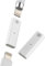 Lot de 2 adaptateurs Lightning femelle vers Lightning femelle pour Apple Pencil 1ère génération, accessoires de chargeur pour stylo, adaptateur de charge Ipencil, connecteur de câble Lightning