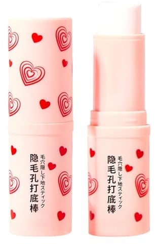 3 Wasserfester Multi-Balsamstift, 37g Invisible Pore Primer Stick, Leichter Primer, MagicalPore Eraser, Wasserfester Grundierungsstift Für Trockene Oder Fettige Haut Shrink Pore Face Primer