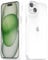 oakxco for iPhone 15 Case Clear Hard Shell, Slim Thin Matte Transparent Plastic Cover & Protective Soft Silicone Rubber TPU Bumper, Girly Cute Phone Case for Women Girls, White