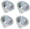 WYLIELAMSH Halogenstrahler 4PCS 6V 5W MR11 Mikroskop Birne Scheinwerfer Halogenlampe MR11 6v 10w20W25w30w Instrument Birne,20w
