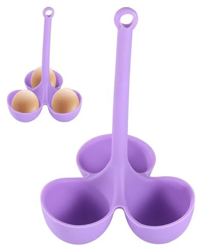 Porte-oeufs en chemise - plateau de cuisson à la vapeur en silicone résistant à la chaleur, gadgets de cuisine durable, grille de cuisine bouillante pour cuire les œufs en chemise à vapeur avec