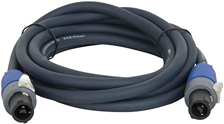 DAP Lautsprecherkabel mit Neutrik Stecker 2x2,5qmm 3m