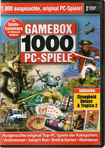 Spielesammlung - Gamebox 1000 PC Spiele
