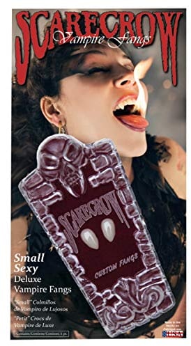 Horror-Shop Vampir Eckzähne Lady Fangs von Scarecrow
