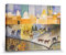 1art1 August Macke Poster Kairouan I, 1914 Bilder Leinwand-Bild Auf Keilrahmen | XXL-Wandbild Poster Kunstdruck Als Leinwandbild 40x30 cm