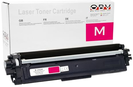 Kompatibler Toner Magenta als Ersatz für Brother TN-245M | Hochleistung ca. 2200 Seiten | Passend für Brother DCP-9015 CDW DCP-9020 CDW HL-3140 CW HL-3150 CDN HL-3150 CDW HL-3170 CDW MFC-9130 CW