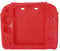 perfk Silikon Schutzhülle Schutztasche für Nintendo 2DS Cover, Schüzende vor Kratzern, Staub und Stöße, Farbwahl - Rot