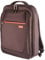 Melvin Slim Designer 15.6 Inch Laptop Backpack, Brown (111-004)