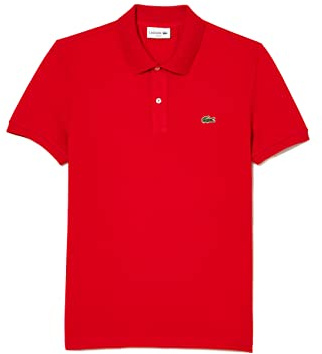 Lacoste Herren PH4012 Poloshirt, Rot (Red), XS